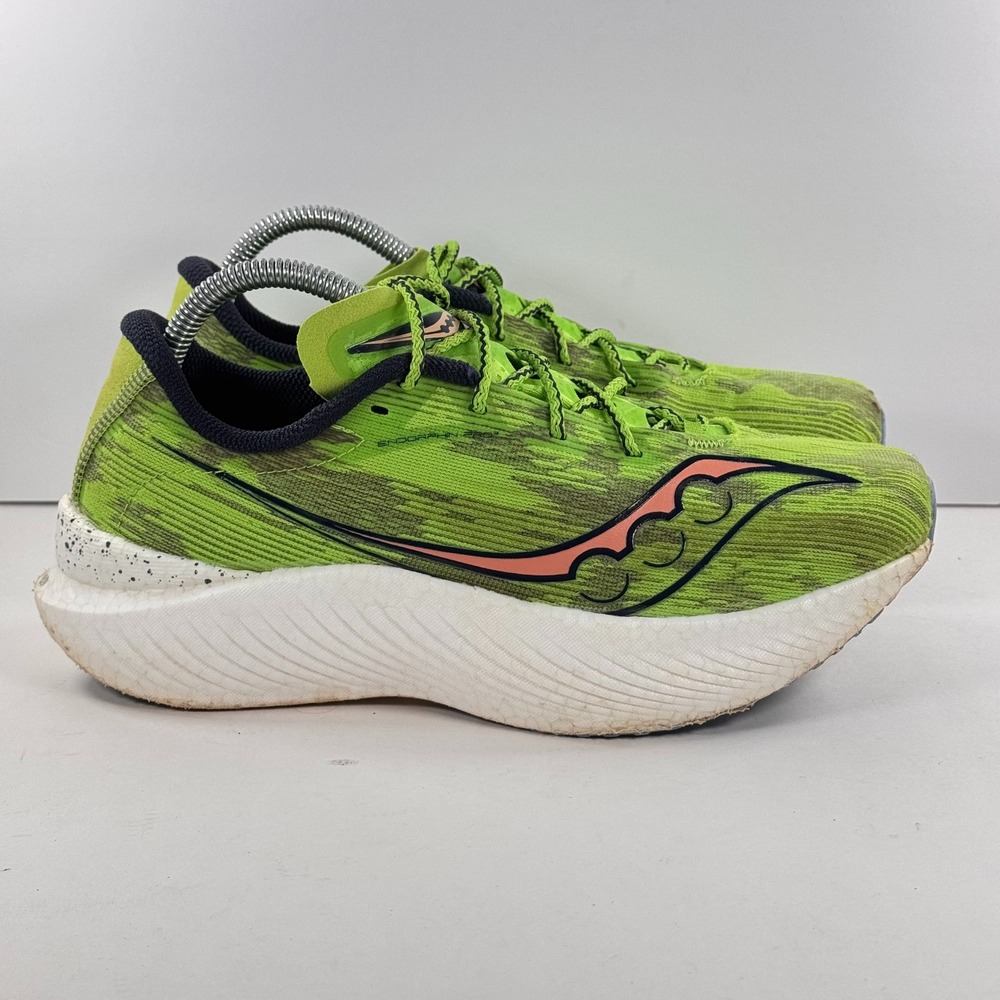 Saucony Endorphin Pro 3 Womens 9.5 Green Running Shoes S10755-35 Racing Sneakers